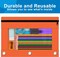 Pencil Pouch for 3 Ring Binder, Bulk 60 Pack 3-Holes Zipper Pencil Pouches in Assorted Colors, Sturdy and Durable Cloth Pencil Holder with Clear Window for Office School College Supplies (60)